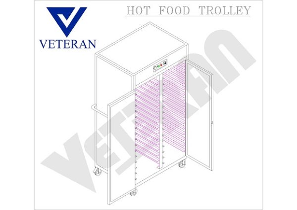 01 HOT FOOD TROLLEY VETERAN KITCHEN EQUIPMENT Model