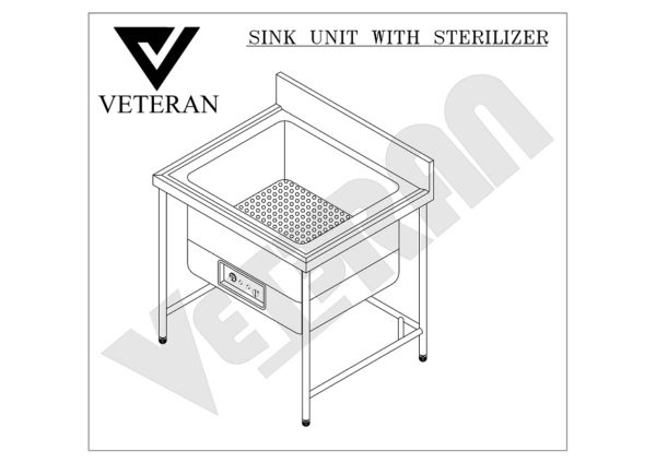 04 SINK UNIT WITH STERLIZER Model