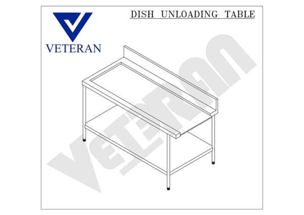 Dish Unloading Table